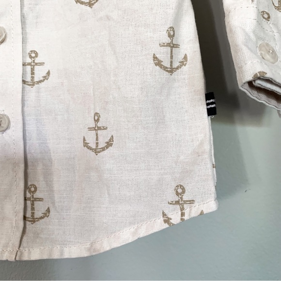 Nautica • Nautical Print Dress Shirt - Picture 5 of 5